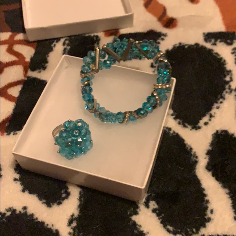 FREE WITH PURCHASE Handmade ring and bracelet .